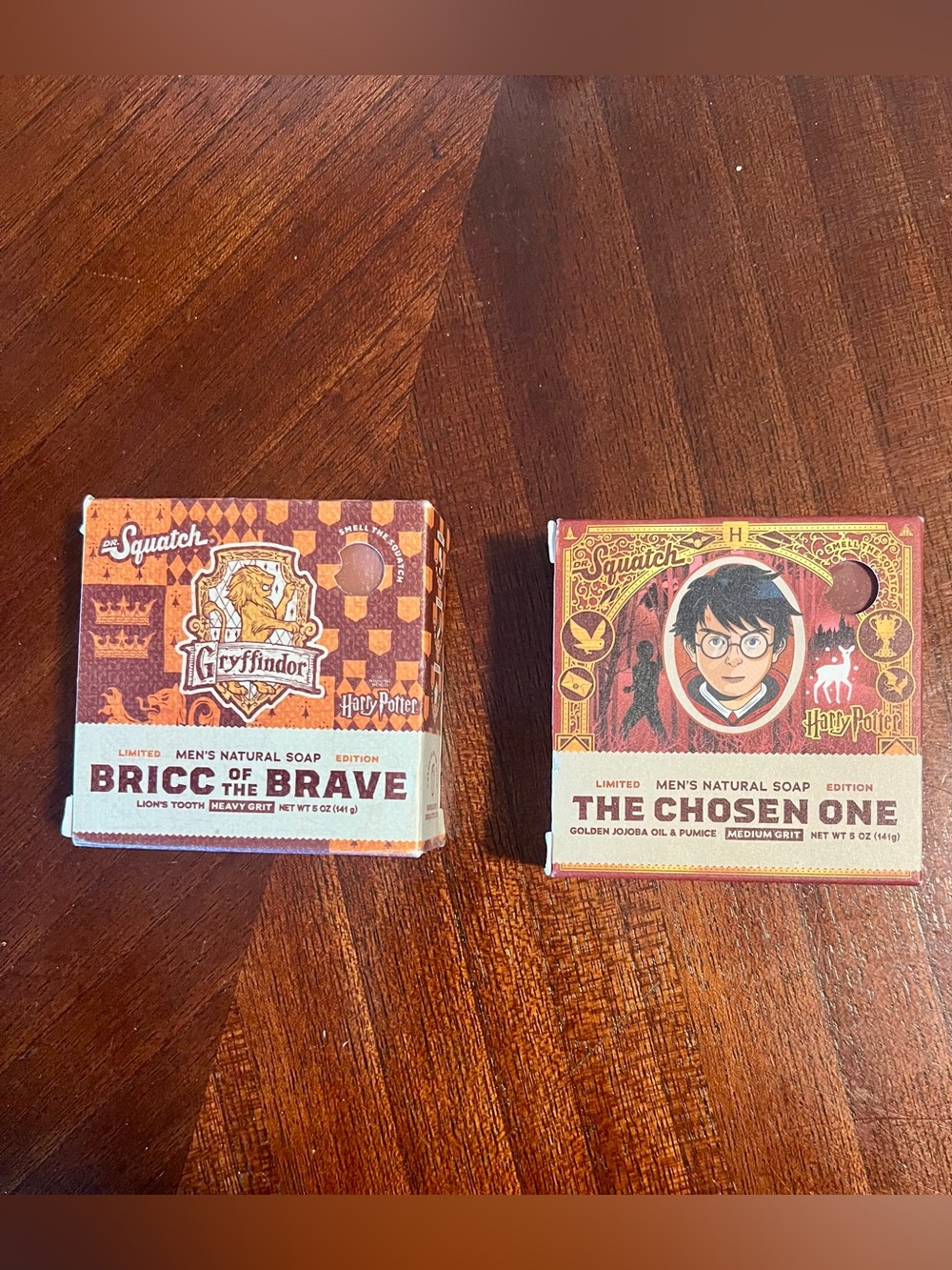 Harry Potter Gryffindor "Bricc of the Brave" & "The Chosen One" Soap Set